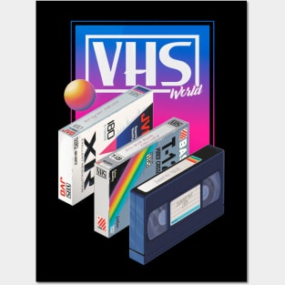 VHS world Posters and Art